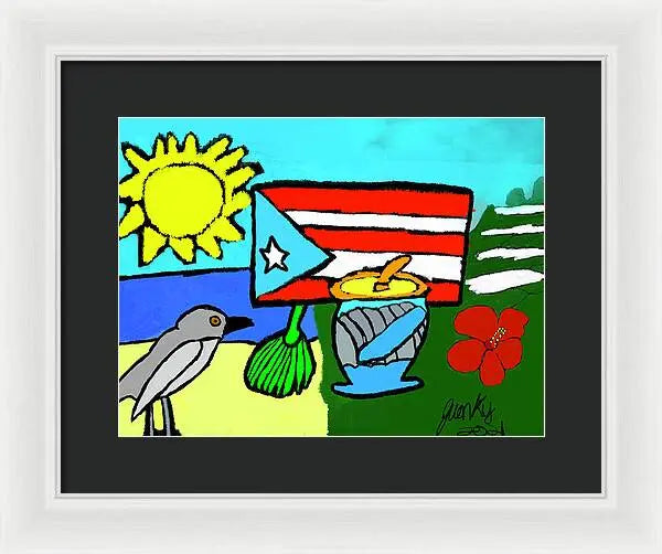 Puerto Rico beauty 1 - Framed Print Pixels