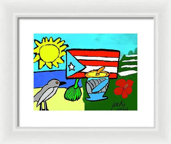 Puerto Rico beauty 1 - Framed Print Pixels