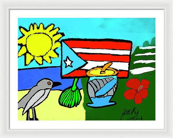 Puerto Rico beauty 1 - Framed Print Pixels