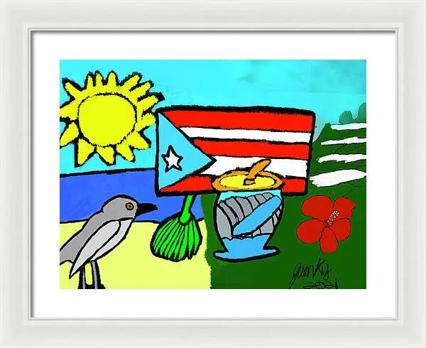 Puerto Rico beauty 1 - Framed Print Pixels