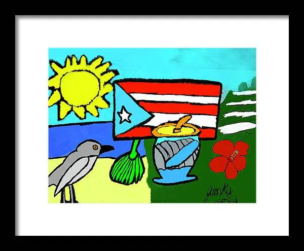 Puerto Rico beauty 1 - Framed Print Pixels