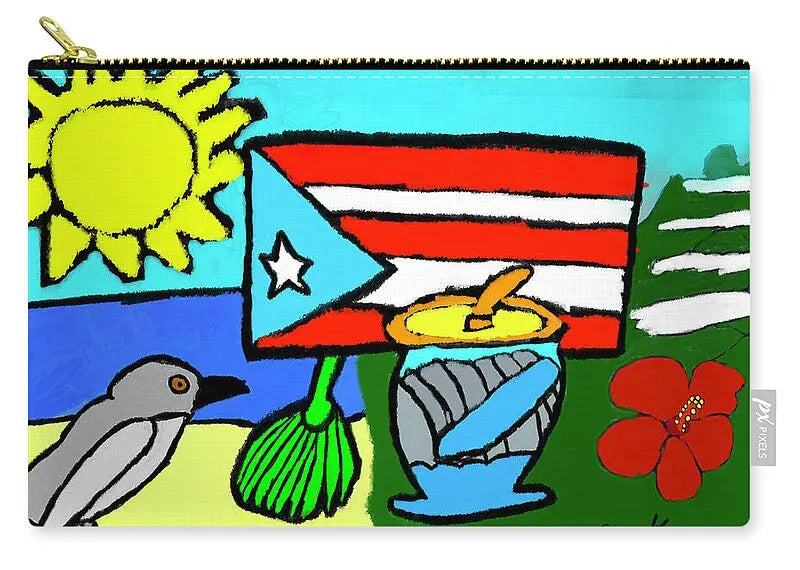 Puerto Rico beauty 1 - Zip Pouch Pixels