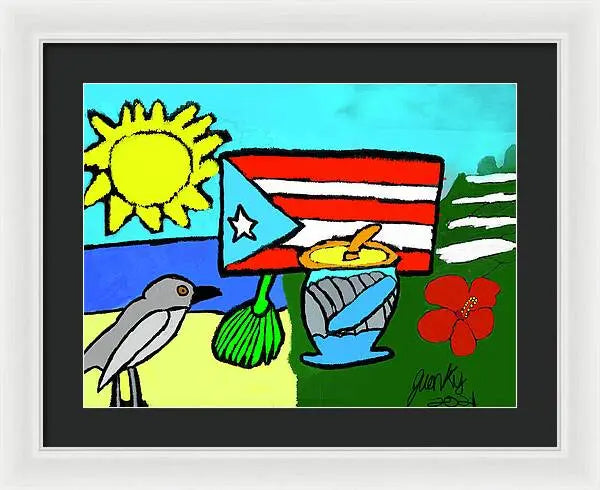 Puerto Rico beauty 1 - Framed Print Pixels