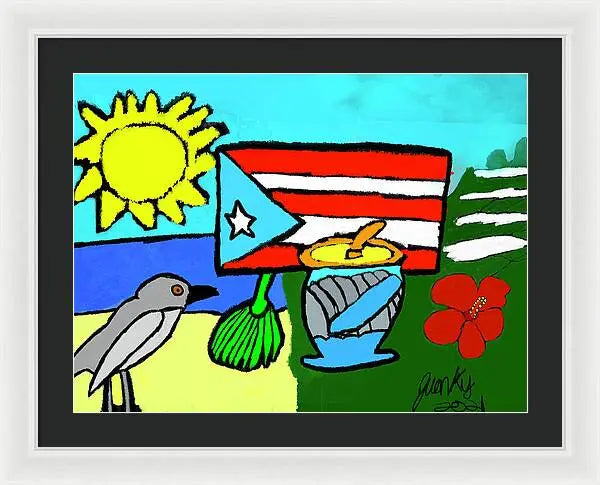 Puerto Rico beauty 1 - Framed Print Pixels