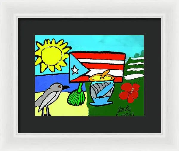 Puerto Rico beauty 1 - Framed Print Pixels