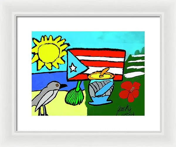 Puerto Rico beauty 1 - Framed Print Pixels