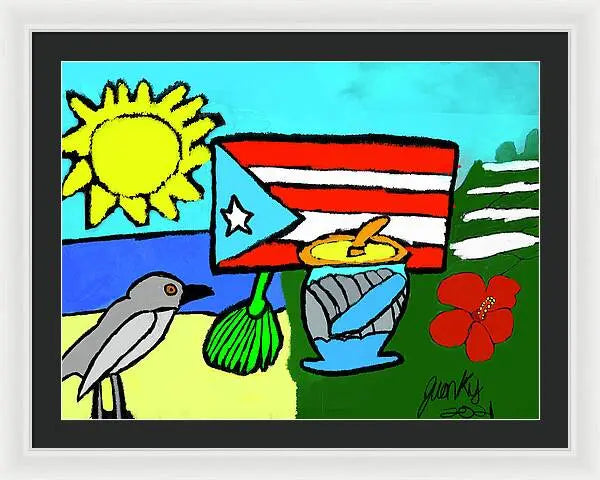 Puerto Rico beauty 1 - Framed Print Pixels