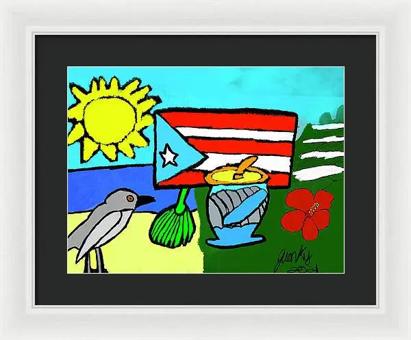 Puerto Rico beauty 1 - Framed Print Pixels