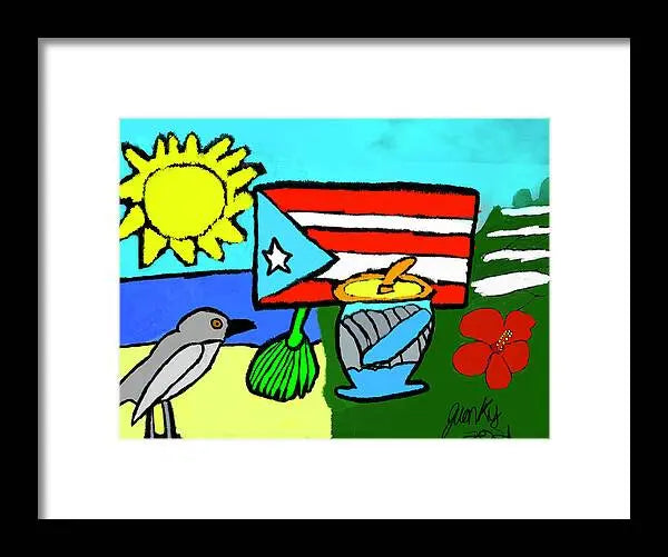 Puerto Rico beauty 1 - Framed Print Pixels