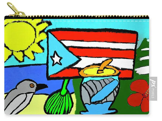 Puerto Rico beauty 1 - Zip Pouch Pixels