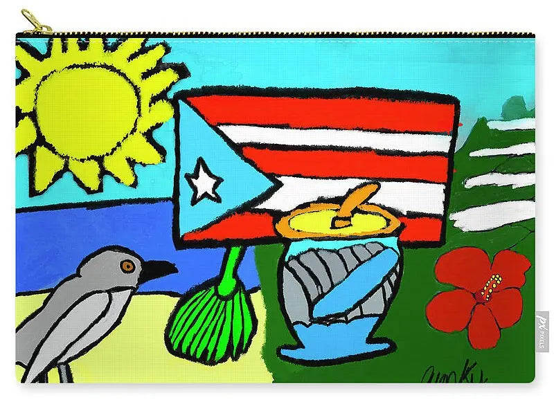 Puerto Rico beauty 1 - Zip Pouch Pixels