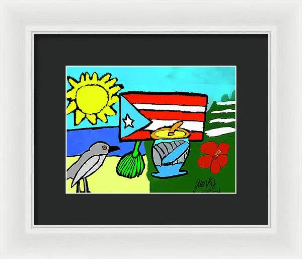 Puerto Rico beauty 1 - Framed Print Pixels