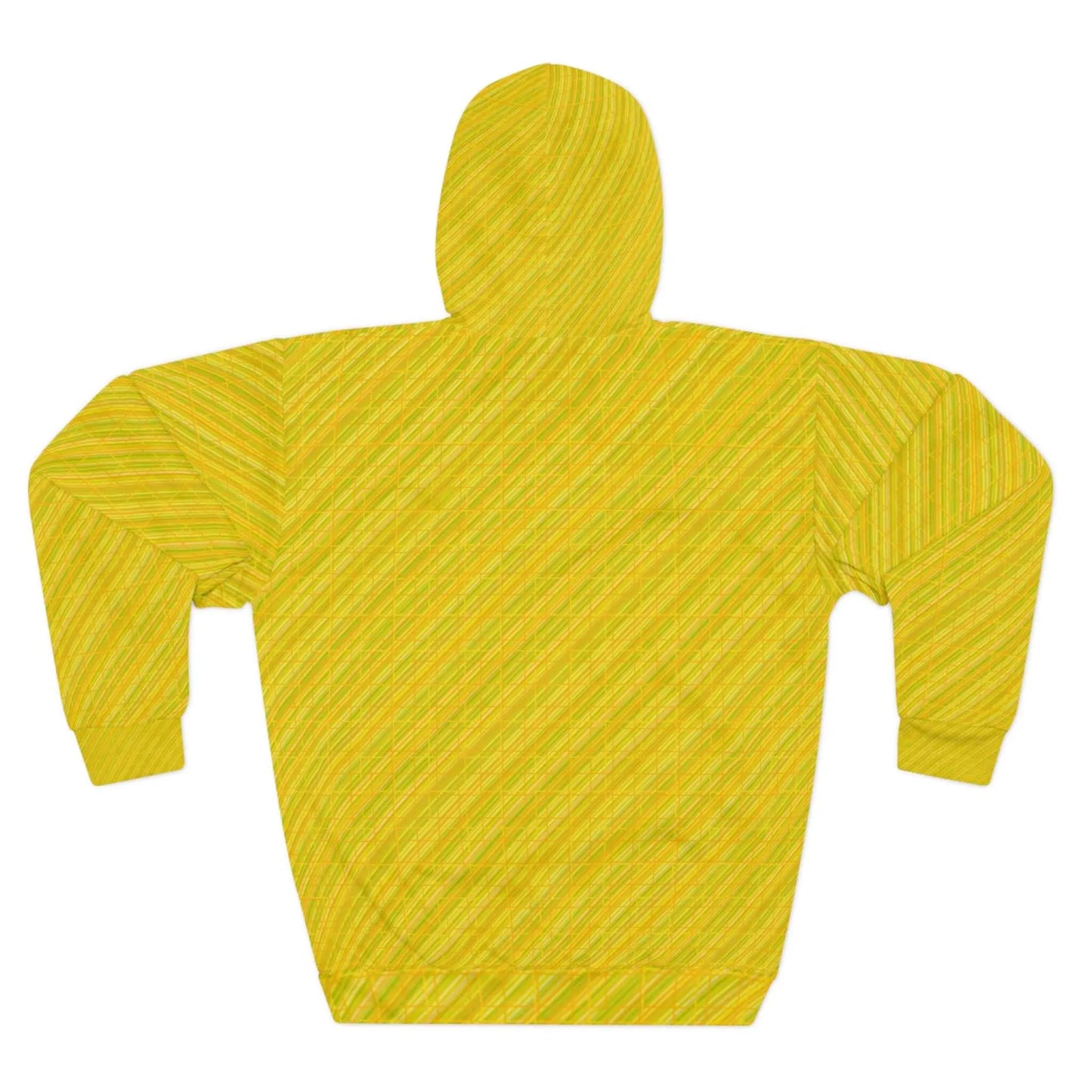 Unisex yellow funky hoodie Printify