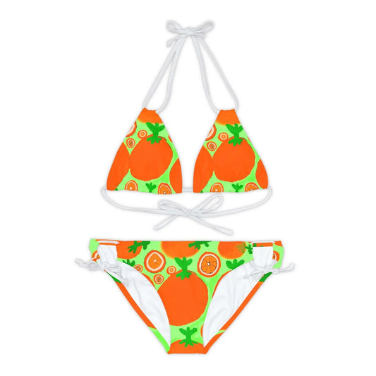 Orange swimsuit bikini Printify