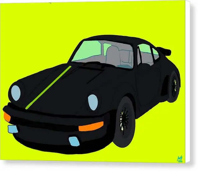 930 Turbo - Canvas Print Pixels