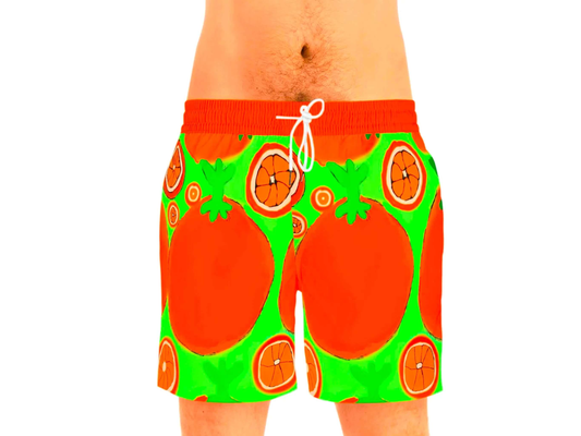 Oranges Swimsuit Cabo Creations by Juanky Printify