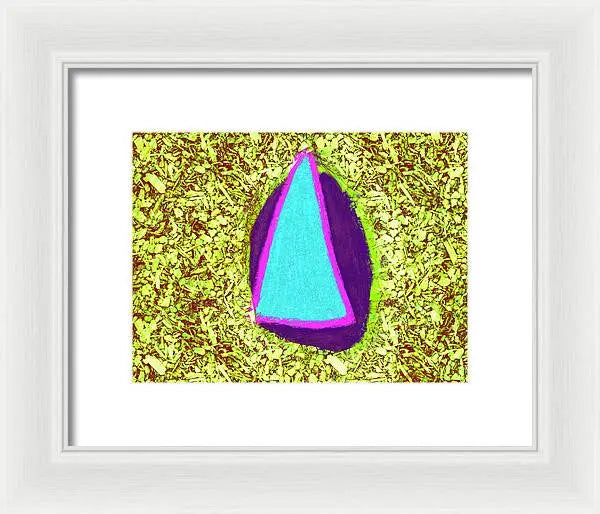 Psychedelic Abstract 3 - Framed Print Pixels