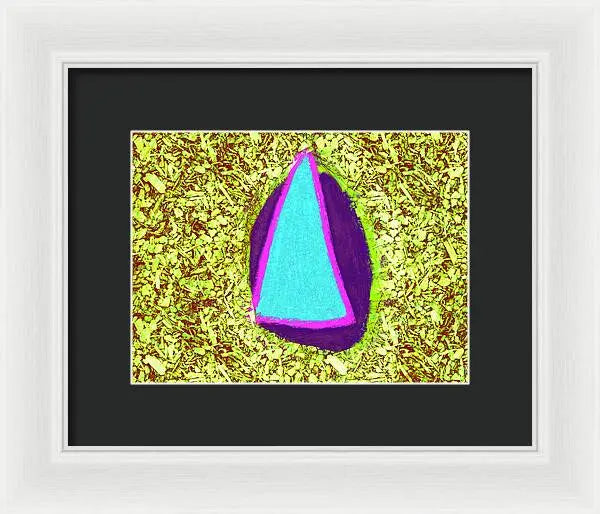 Psychedelic Abstract 3 - Framed Print Pixels