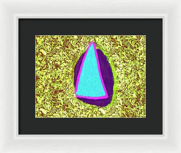 Psychedelic Abstract 3 - Framed Print Pixels