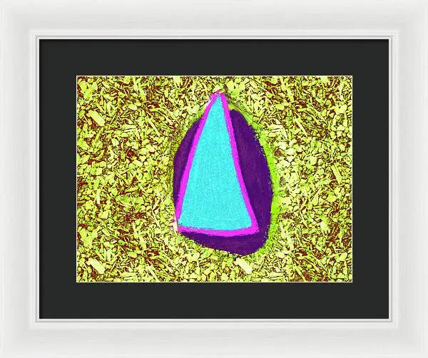 Psychedelic Abstract 3 - Framed Print Pixels