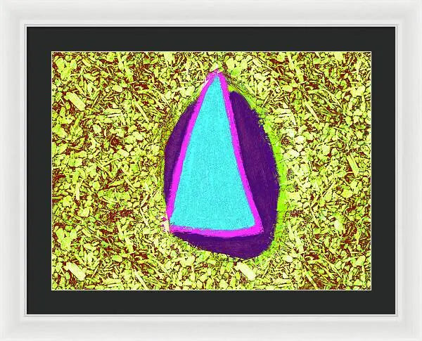 Psychedelic Abstract 3 - Framed Print Pixels