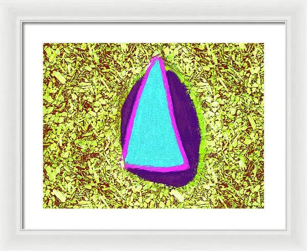 Psychedelic Abstract 3 - Framed Print Pixels