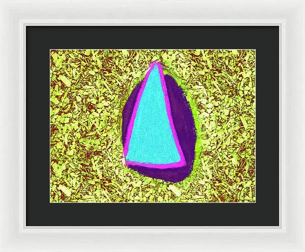 Psychedelic Abstract 3 - Framed Print Pixels