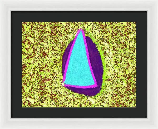 Psychedelic Abstract 3 - Framed Print Pixels