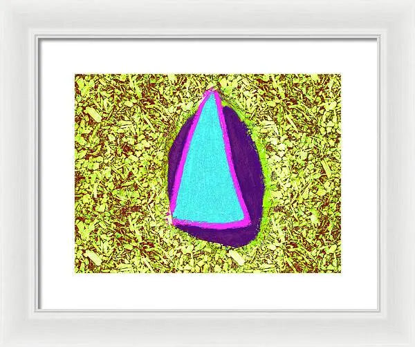 Psychedelic Abstract 3 - Framed Print Pixels