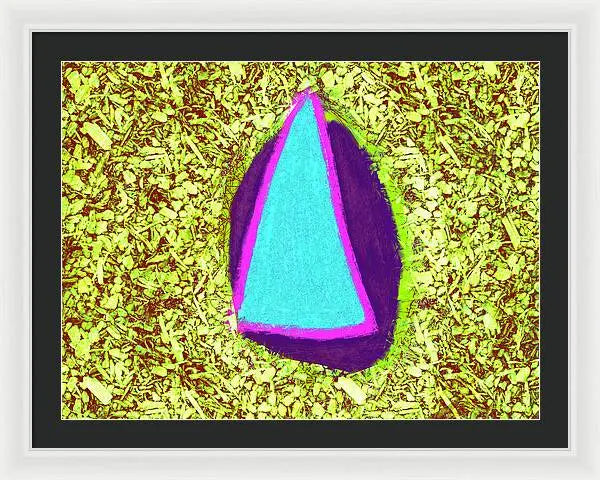 Psychedelic Abstract 3 - Framed Print Pixels