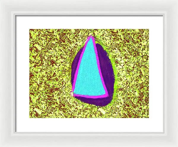 Psychedelic Abstract 3 - Framed Print Pixels