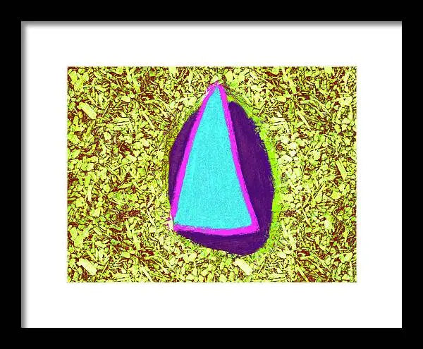 Psychedelic Abstract 3 - Framed Print Pixels