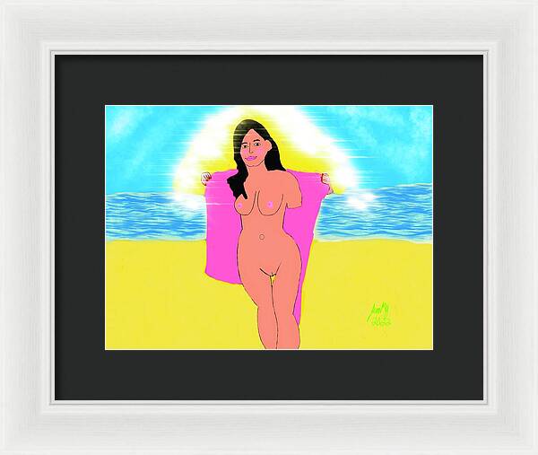 Sarah - Framed Print