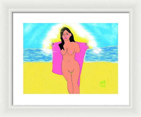 Sarah - Framed Print