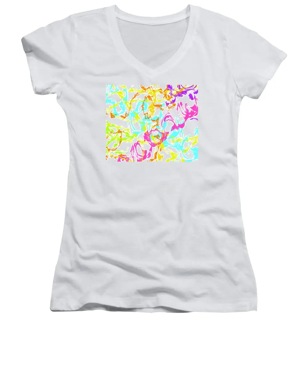 The destiny - Women's V-Neck Pixels