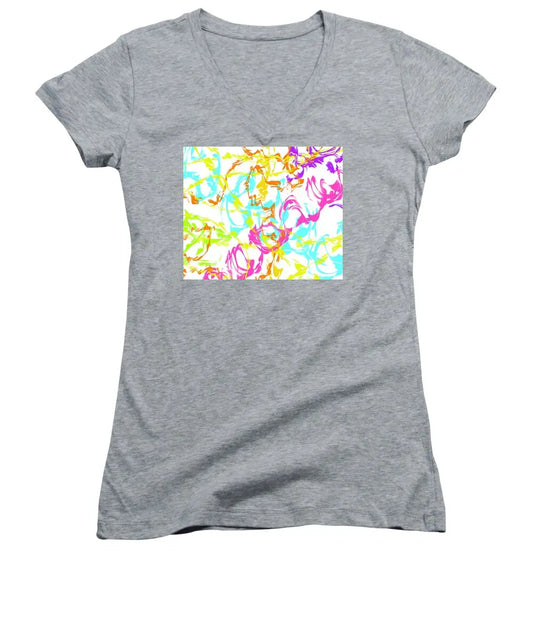 The destiny - Women's V-Neck Pixels