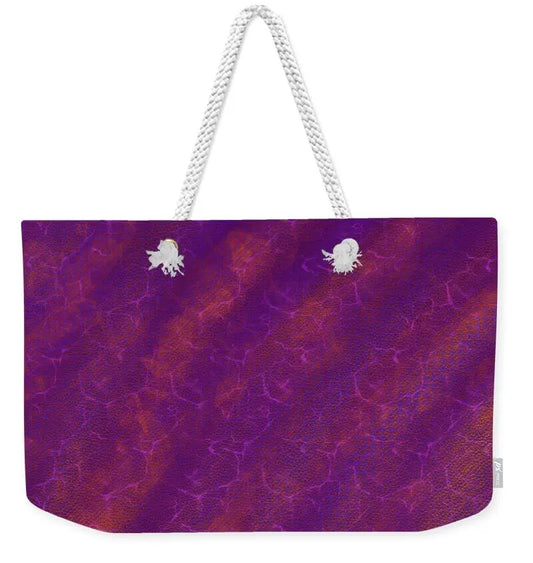 The Top and Bottom - Weekender Tote Bag Pixels