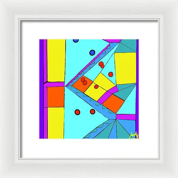 The Tower - Framed Print Pixels