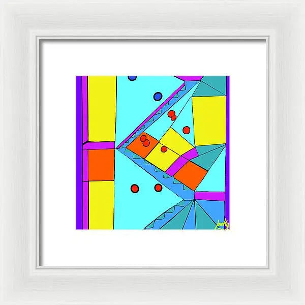 The Tower - Framed Print Pixels