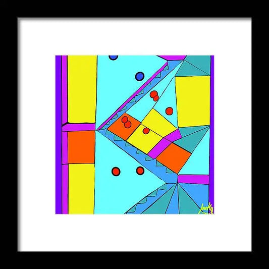 The Tower - Framed Print Pixels